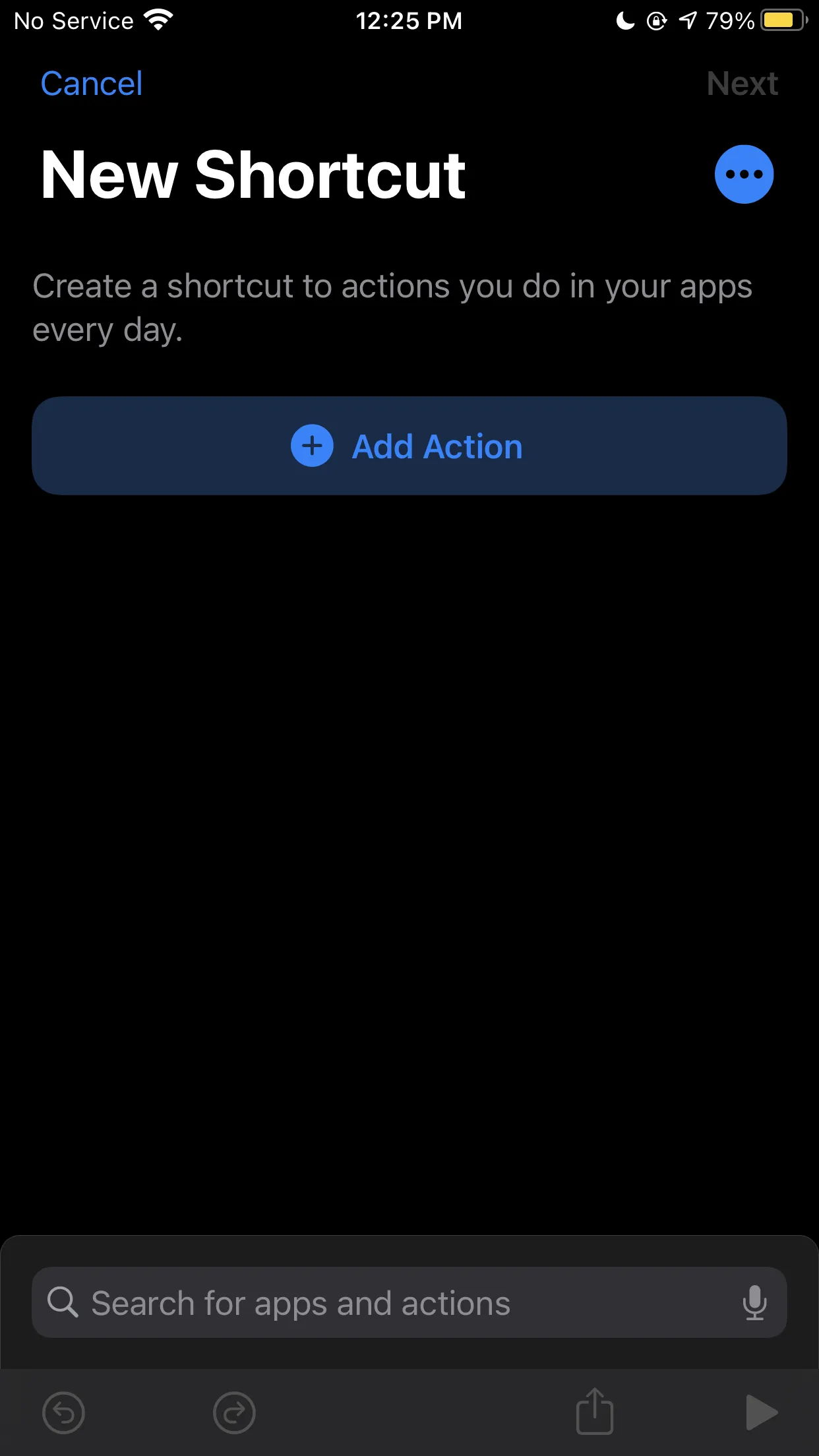 Shortcuts